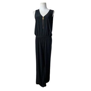 Ellen Tracy Black Jumpsuit. Sz M